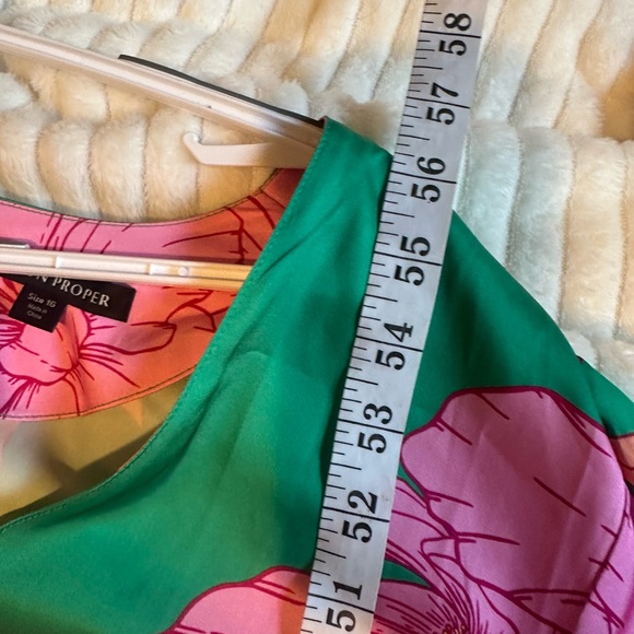 Boston Drawn Floral Tiered Maxi Dress Women’s Size 16 - Picture 14 of 16